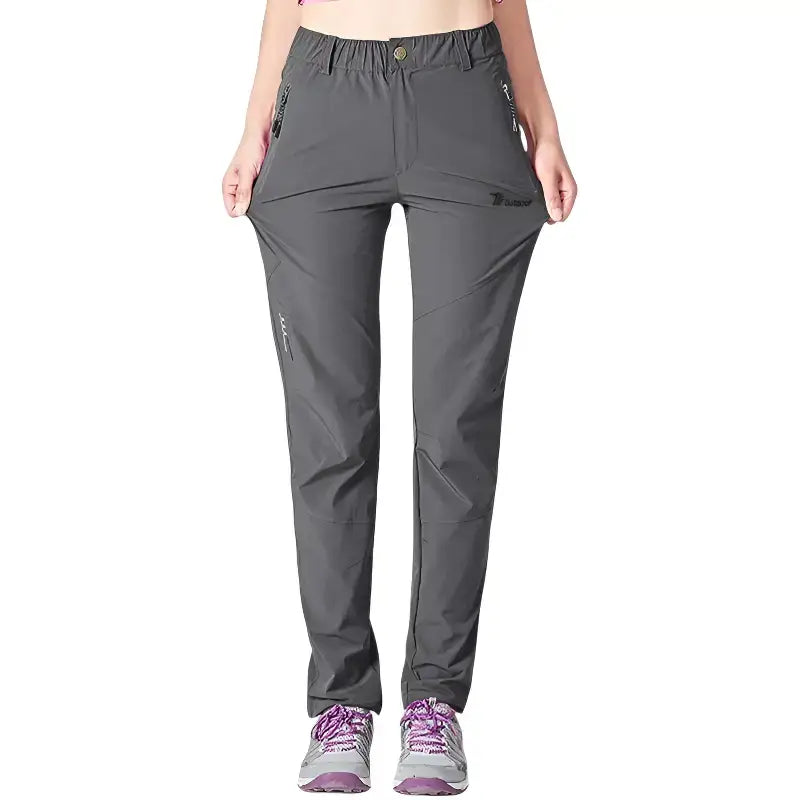 Pantalon randonnée femme violet respirant