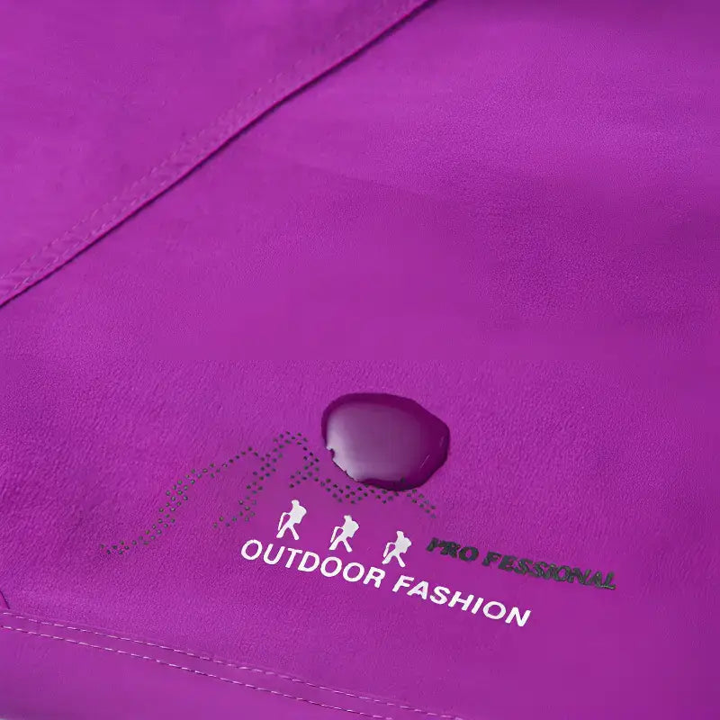 Pantalon randonnée femme violet respirant