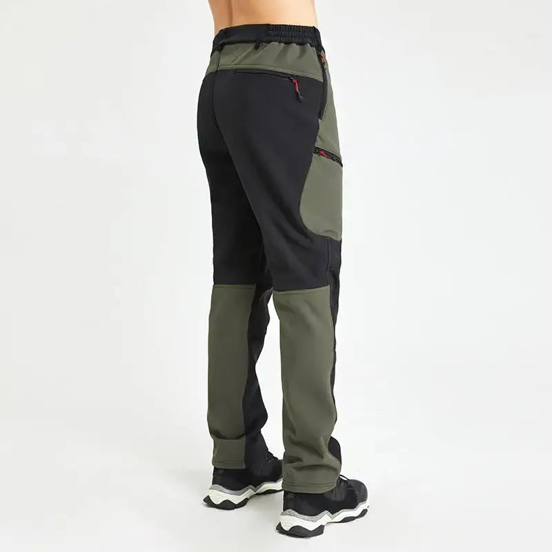 Pantalon randonnée homme chaud anti-vent