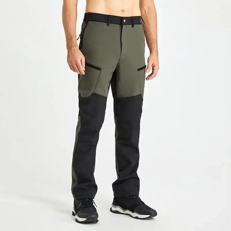 Pantalon randonnée homme chaud anti-vent