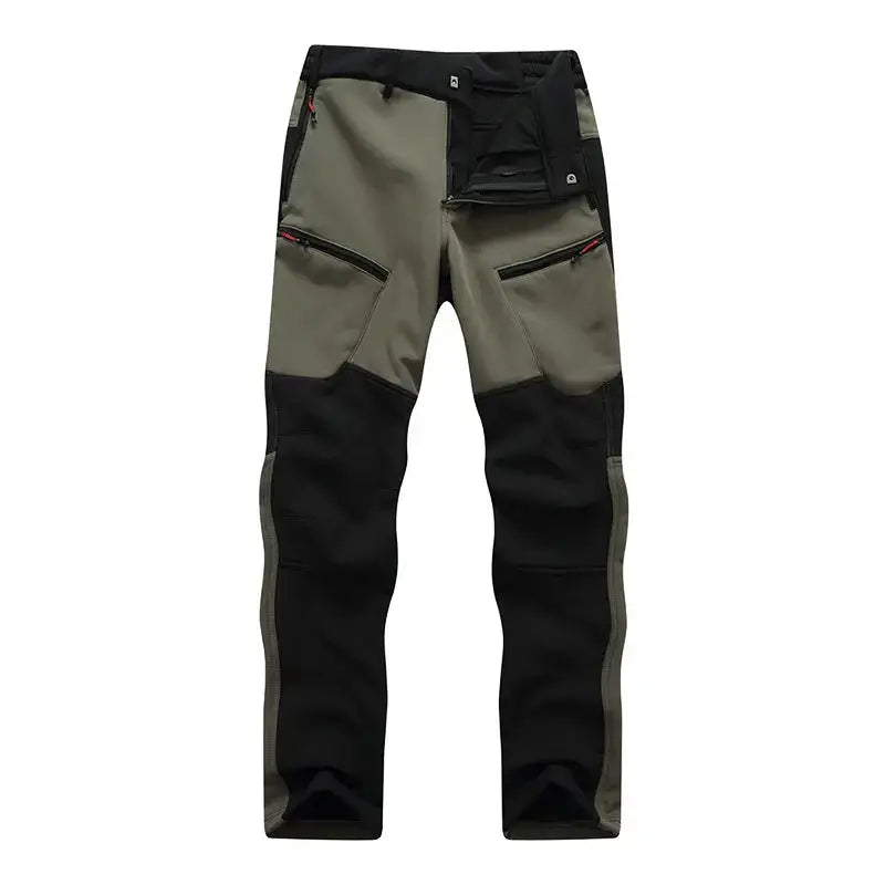 Pantalon randonnée homme chaud anti-vent
