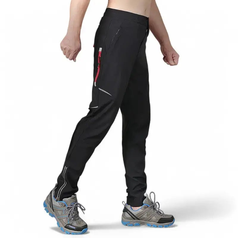 Pantalon randonnée homme noir léger respirant