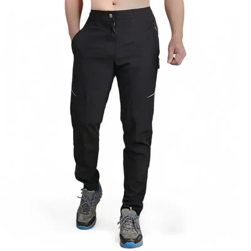 Pantalon randonnée homme noir léger respirant