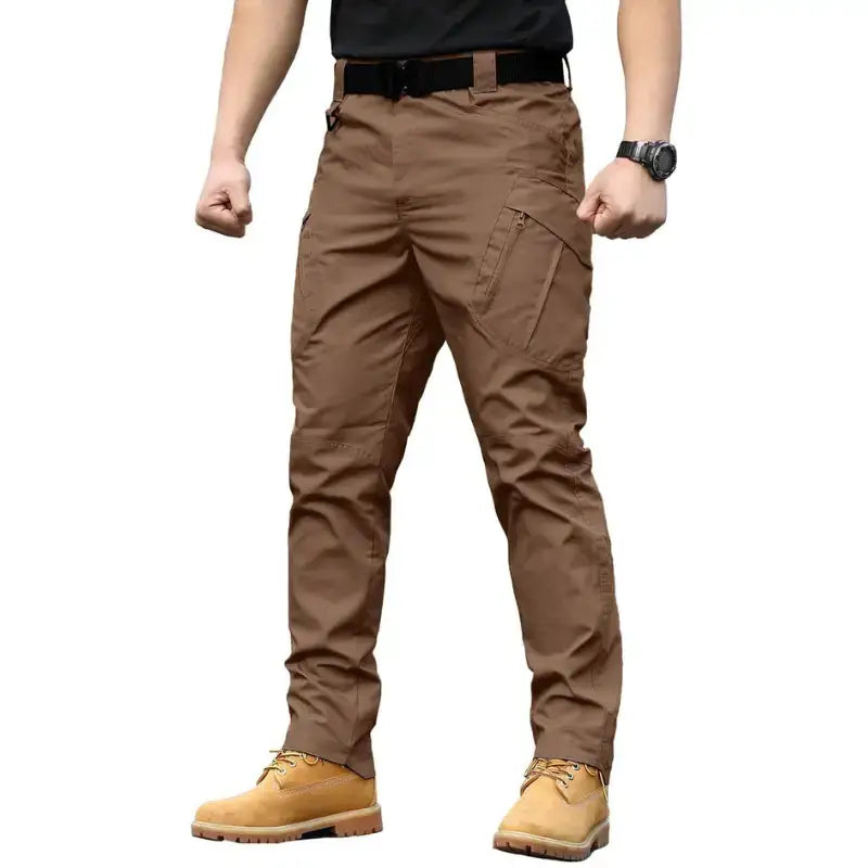 Pantalon randonnée imperméable coupe cargo