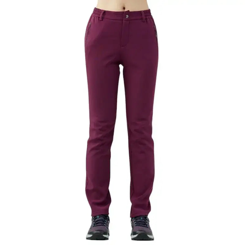 Pantalon ski femme thermique déperlant