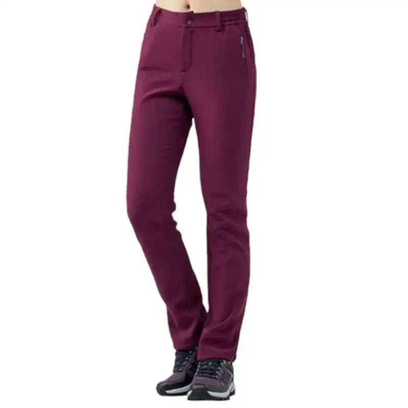 Pantalon ski femme thermique déperlant