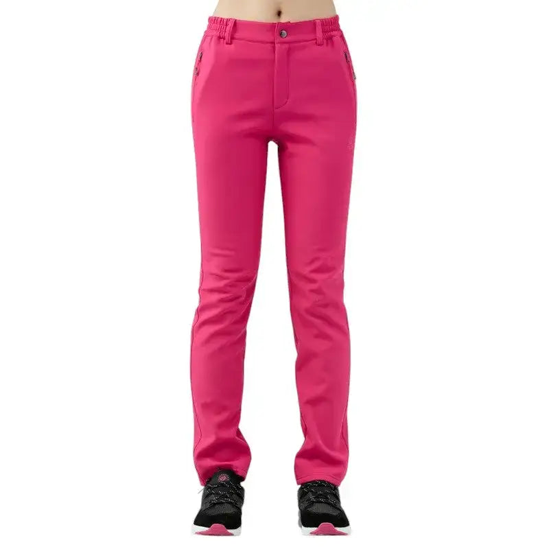 Pantalon ski femme thermique déperlant
