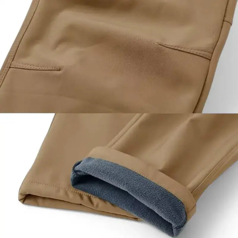Pantalon softshell femme imperméable polaire
