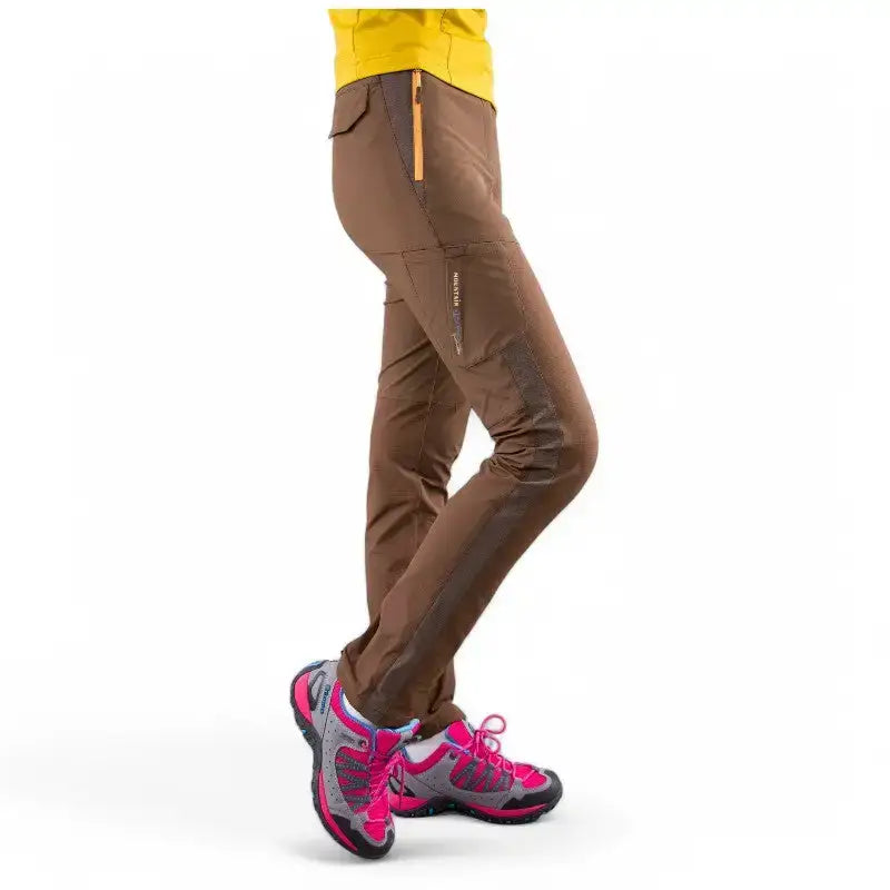 Pantalon softshell femme imperméable polaire