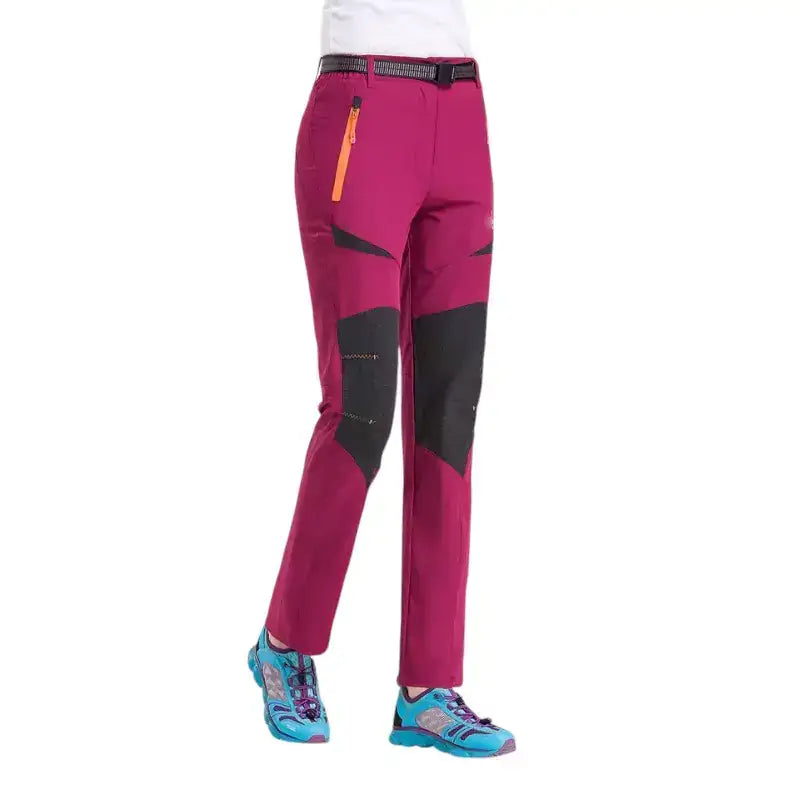 Pantalon sport femme randonnée respirant coolmax