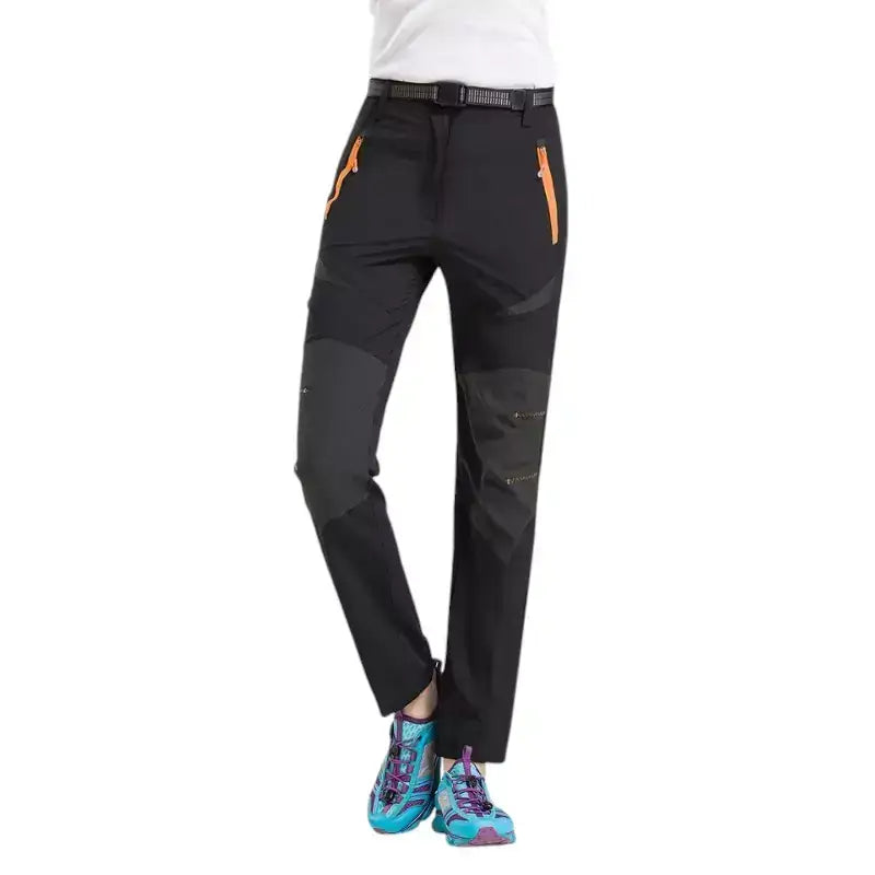 Pantalon sport femme randonnée respirant coolmax