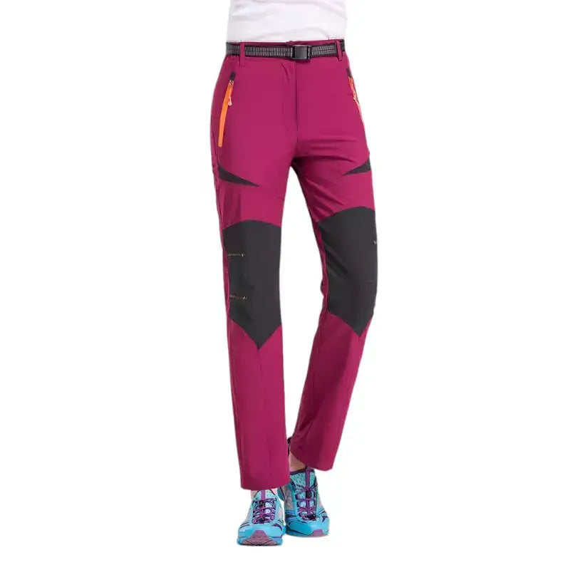 Pantalon sport femme randonnée respirant coolmax