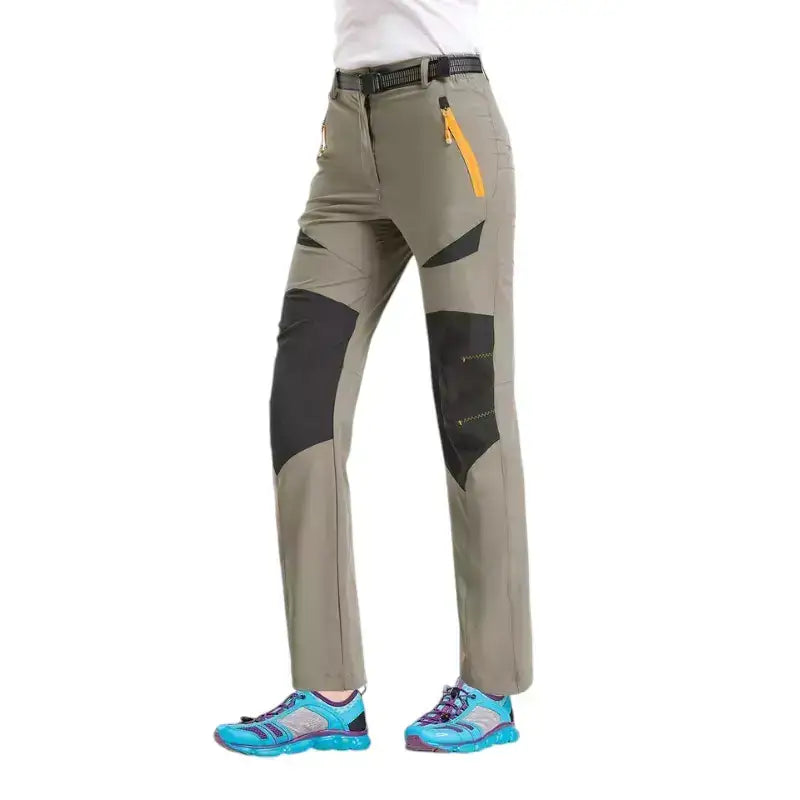 Pantalon sport femme randonnée respirant coolmax
