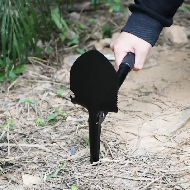 Pelle pliante camping multifonctionnelle