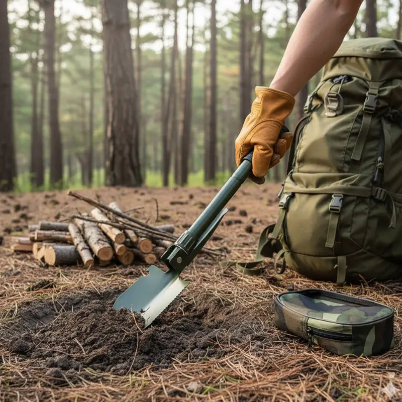 Pelles pliantes nature montagne haute qualité