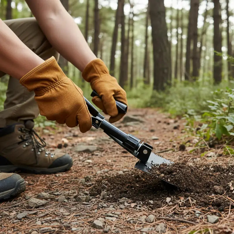 Pelles pliantes trekking randonnée exploration