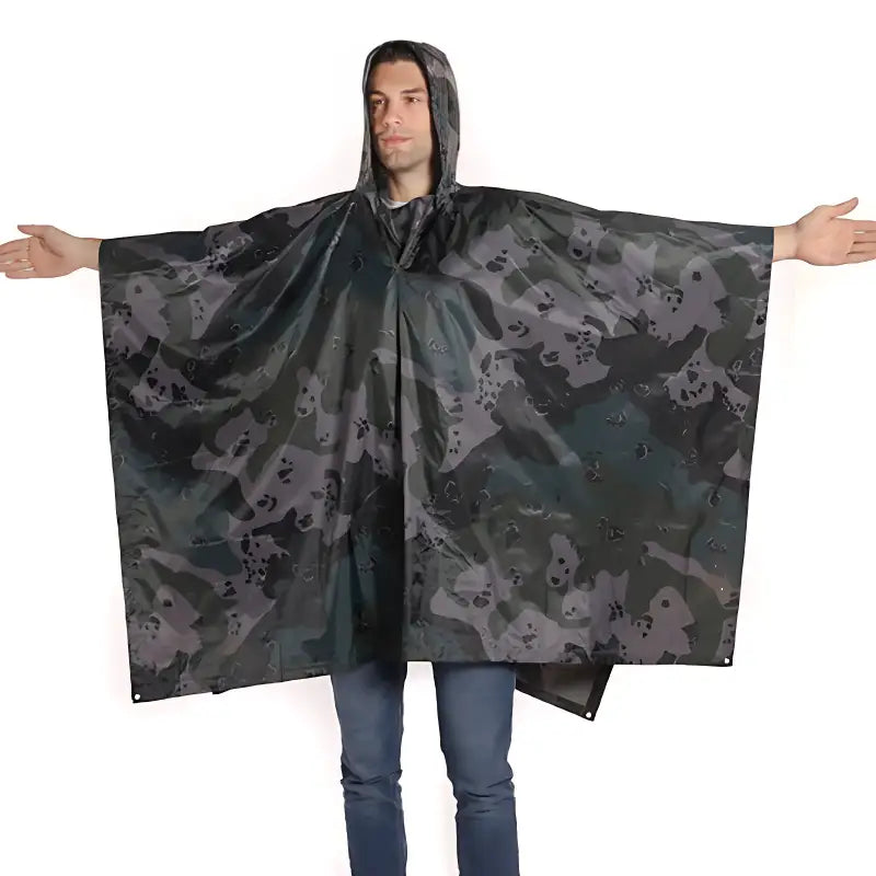 Poncho pluie sport aventure unisexe