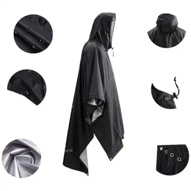 Poncho randonnée imperméable compact