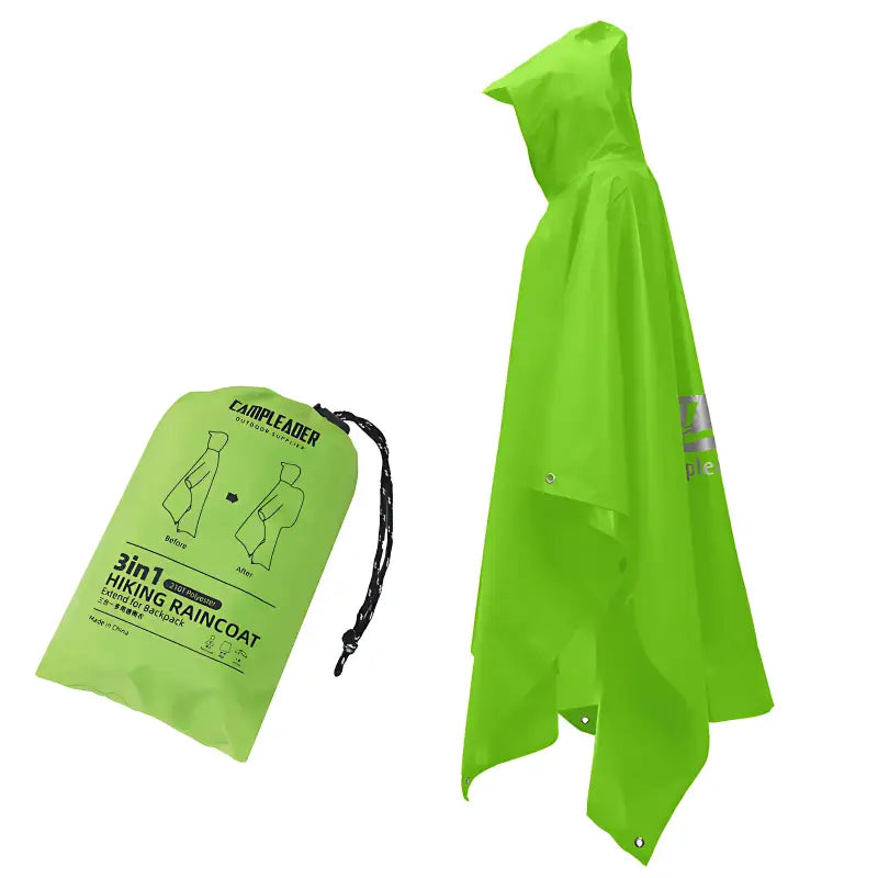Poncho randonnée léger compact