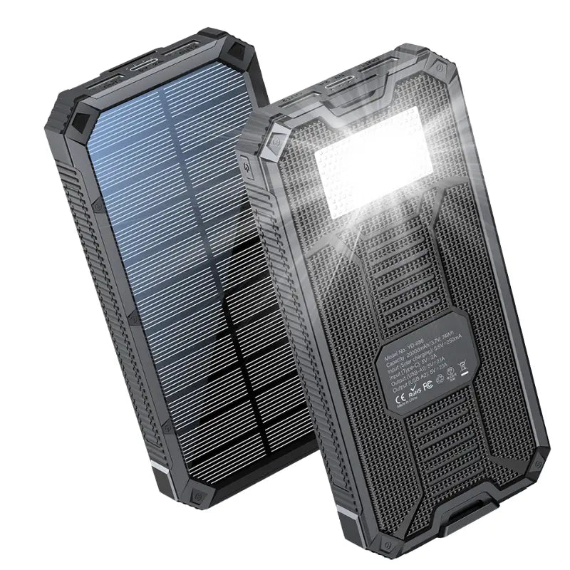 Powerbank solaire smartphone portable basique