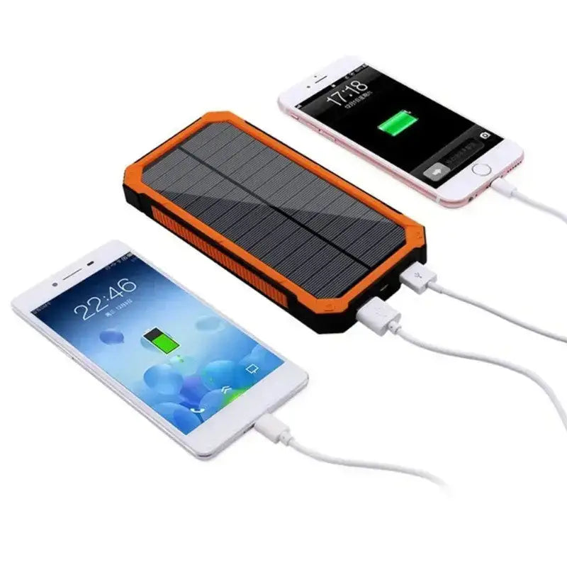 Powerbank solaire smartphone portable basique