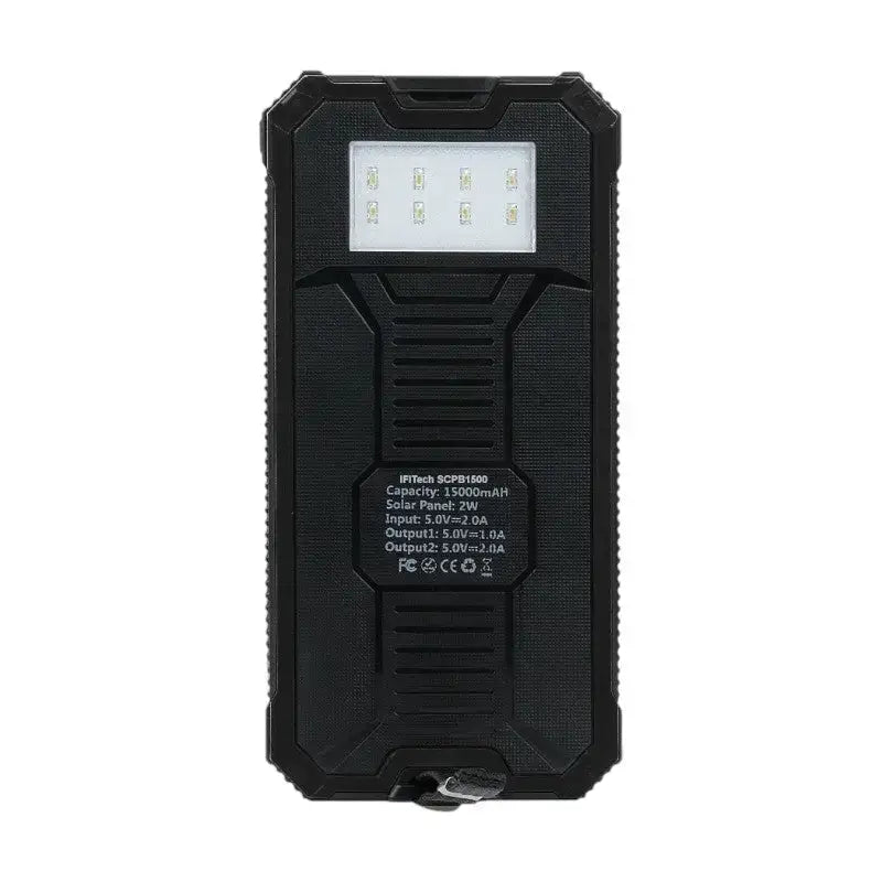 Powerbank solaire smartphone portable basique