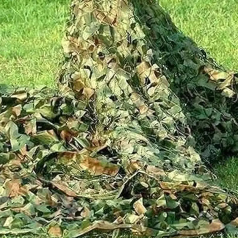 Rideau filet camouflage décoration chasse