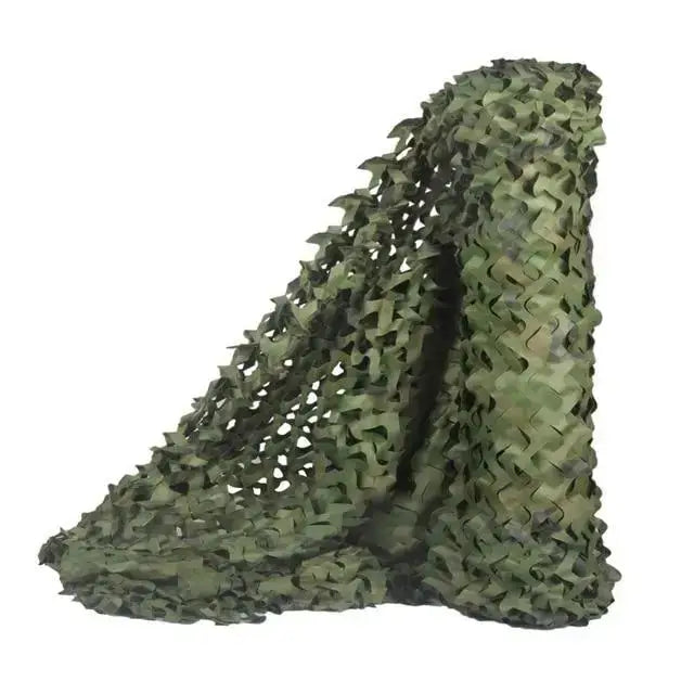 Rideau filet camouflage décoration chasse