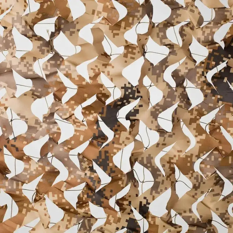 Rideau filet camouflage décoration chasse