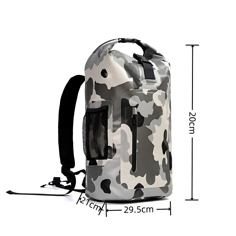 Sac à dos imperméable 30 litre camouflage homme