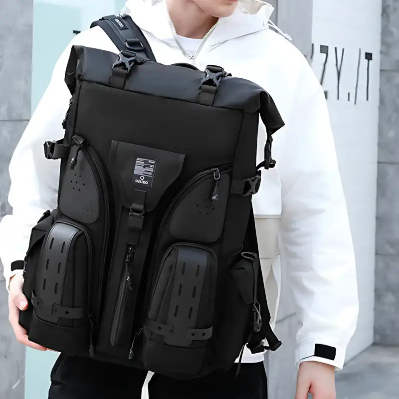 Sac à dos imperméable multi-poches homme femme