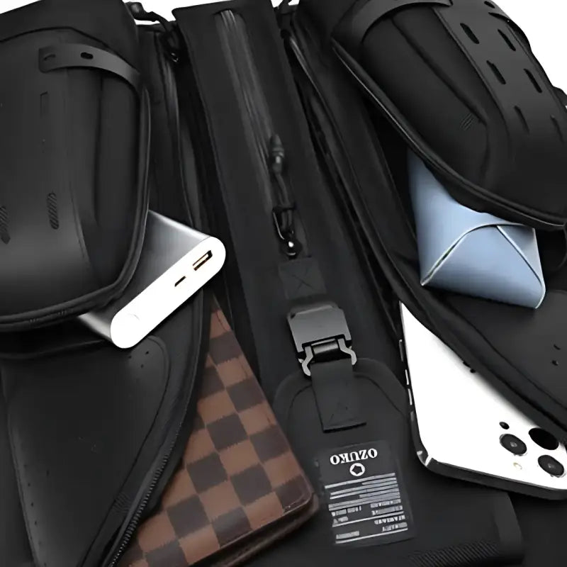 Sac à dos imperméable multi-poches homme femme