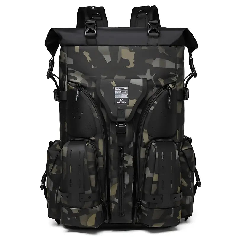 Sac à dos imperméable multi-poches homme femme