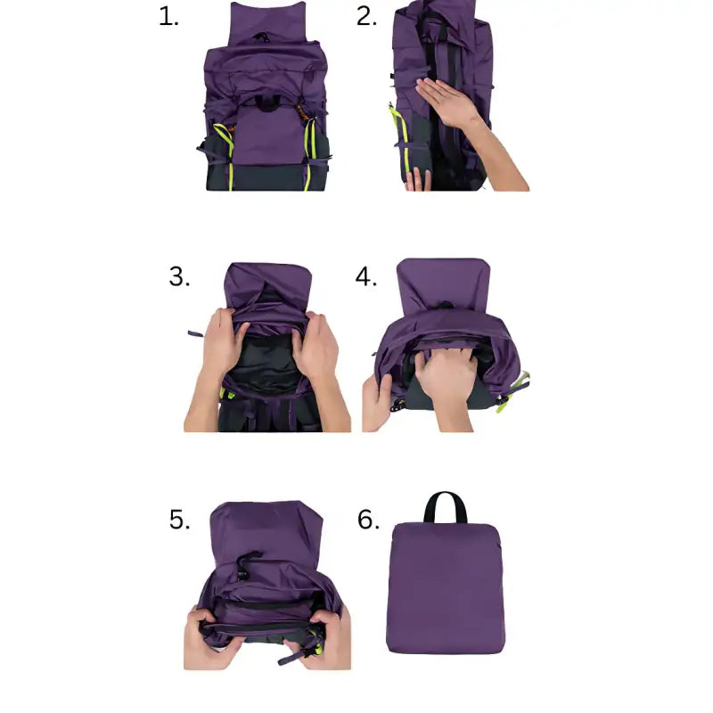 Sac à dos randonnée gris mixte technique