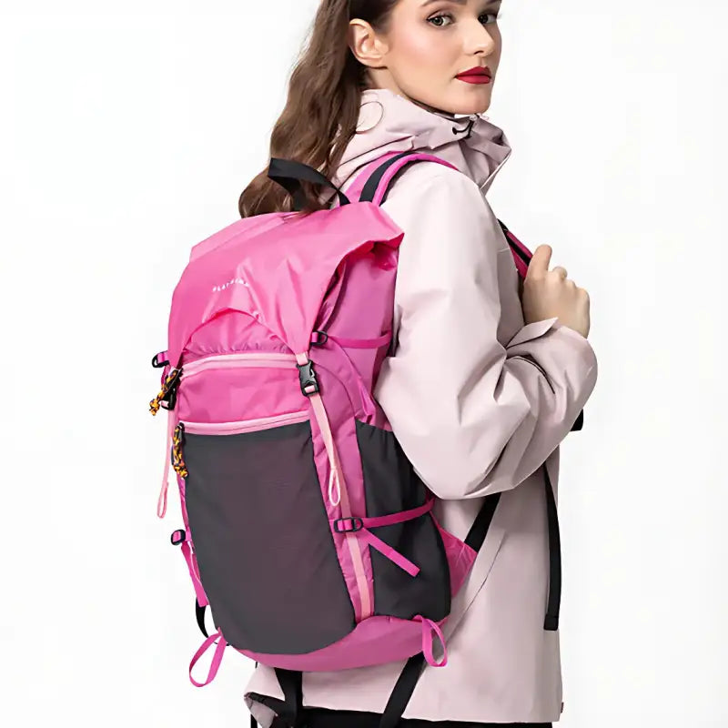 Sac à dos randonnée gris mixte technique