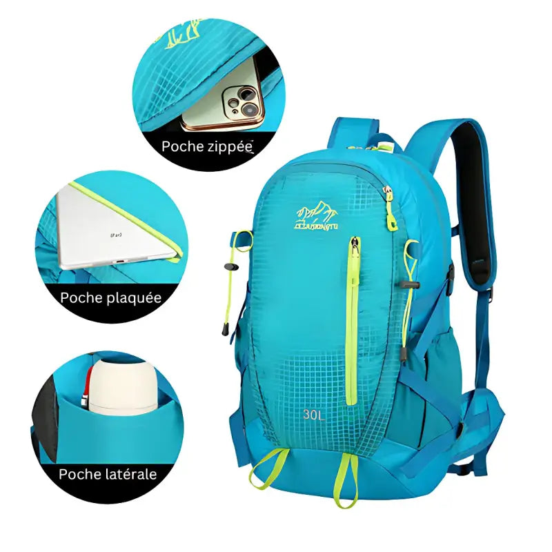 Sac à dos randonnée pédestre mixte léger