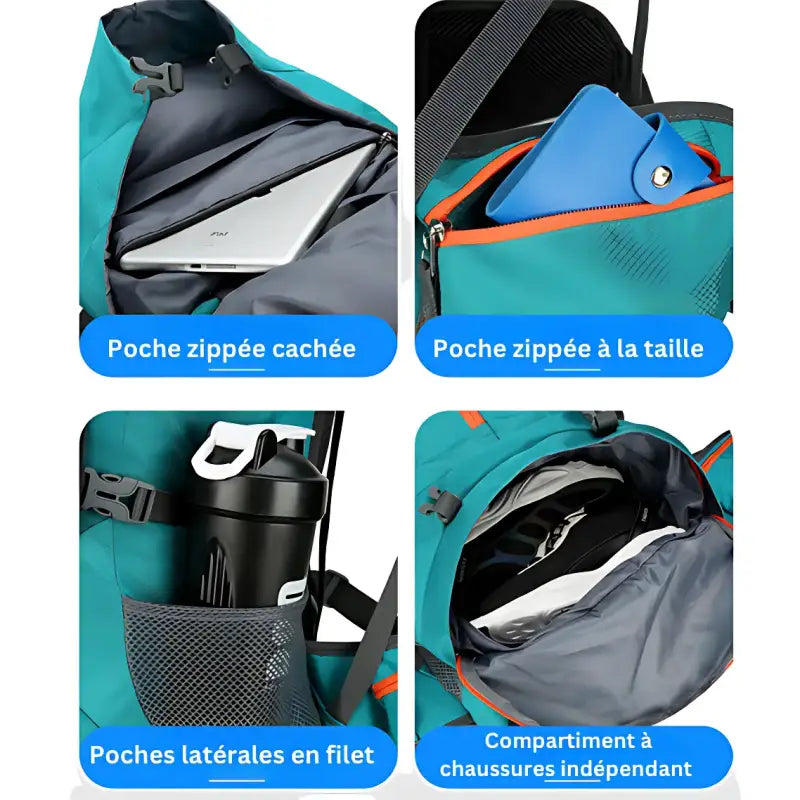 Sac à dos randonnée pédestre mixte technique
