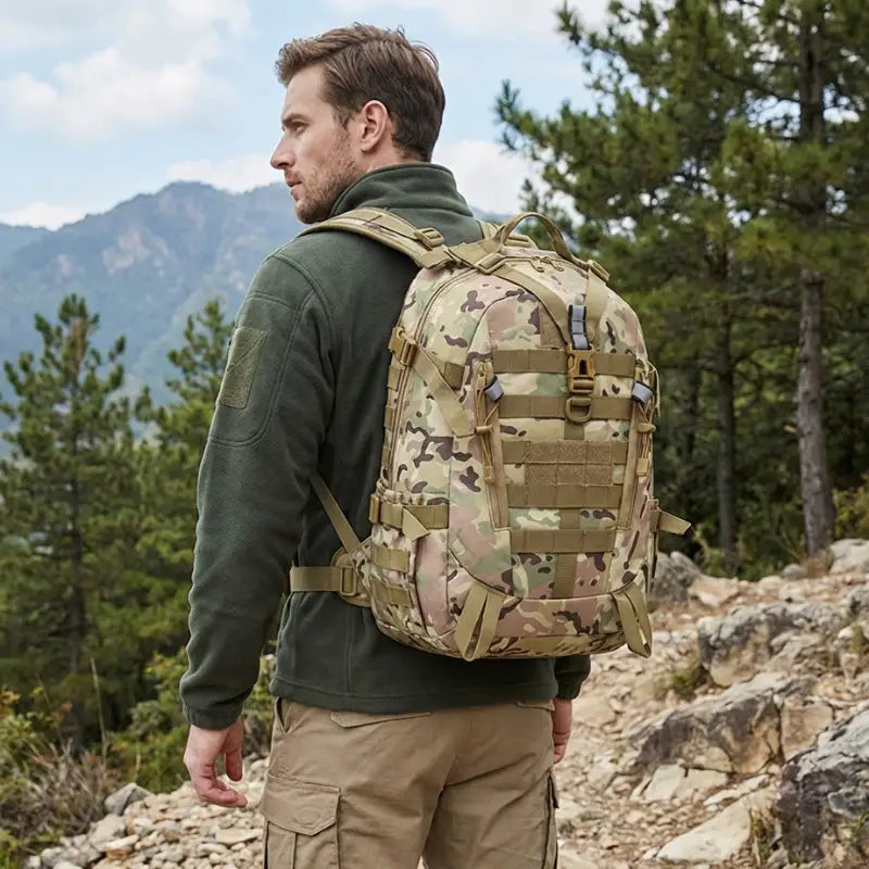 Sac à dos tactique imperméable mixte outdoor