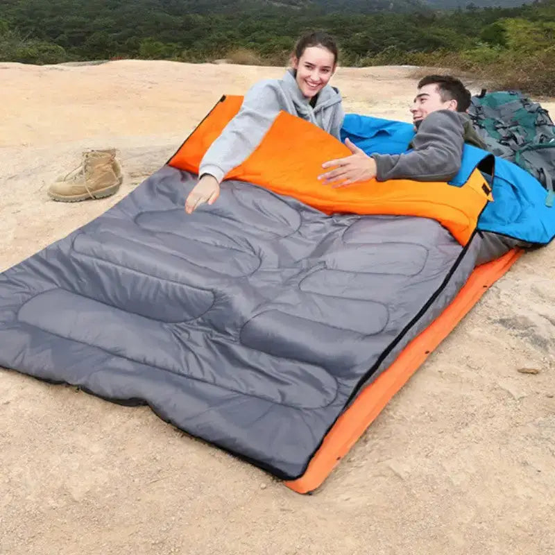 Sac de couchage double hiver -8°c