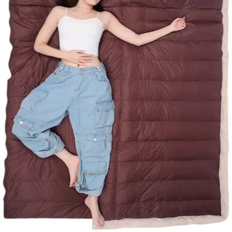 Sac de couchage duvet oie 4 saisons