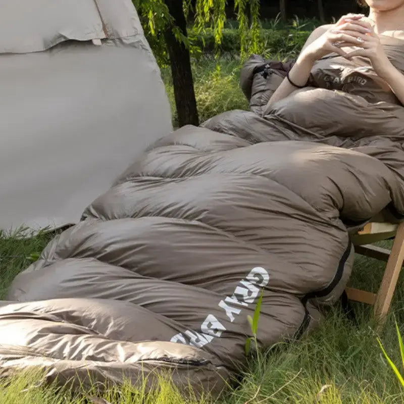 Sac de couchage duvet oie 4 saisons