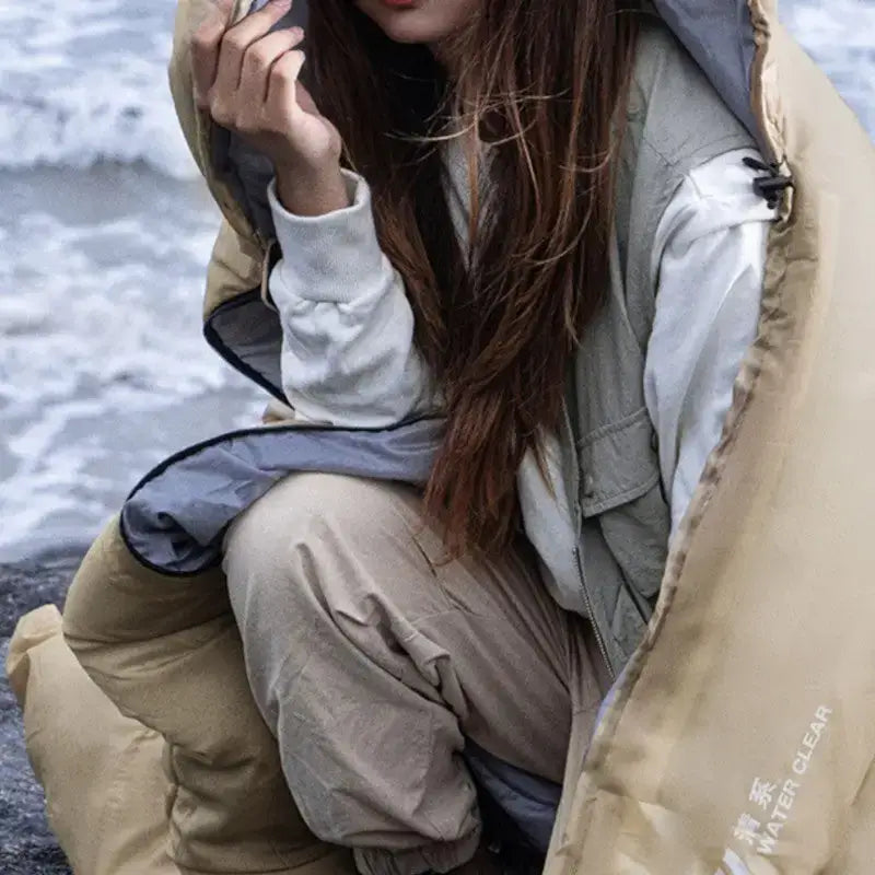 Sac de couchage enveloppe grand froid -5°c