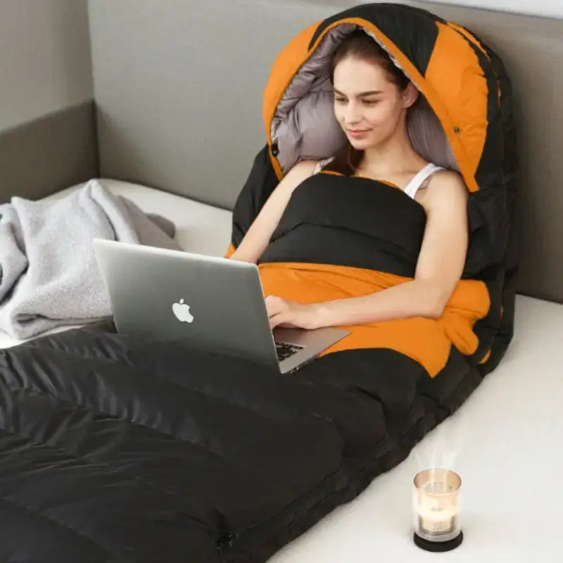 Sac de couchage hiver chaud 10°c