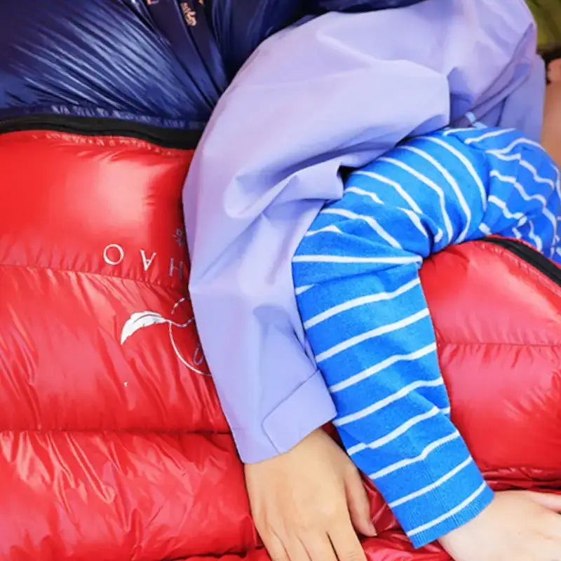 Sac de couchage hiver duvet canard chaud