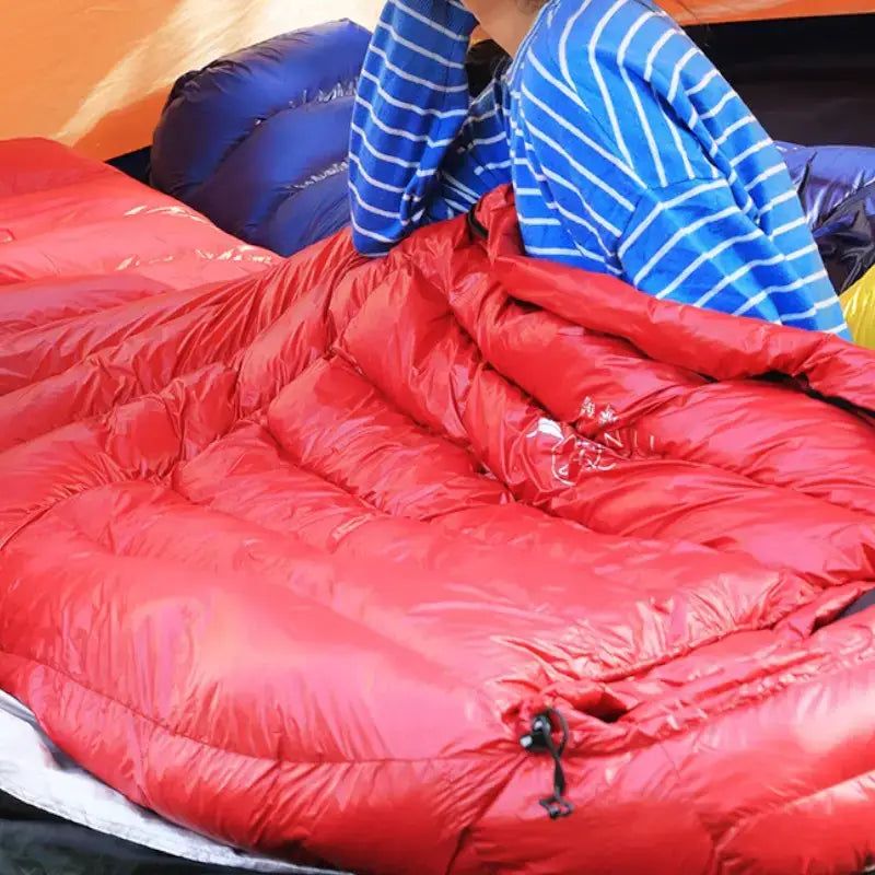 Sac de couchage hiver duvet canard chaud