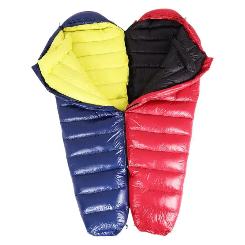 Sac de couchage hiver duvet canard chaud