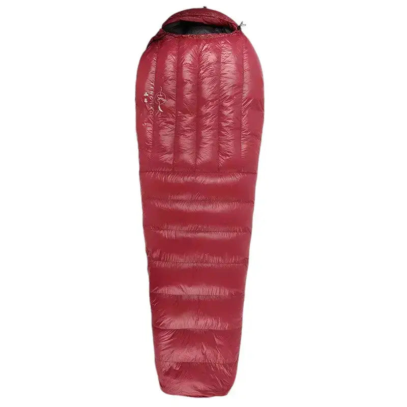 Sac de couchage hiver duvet canard chaud