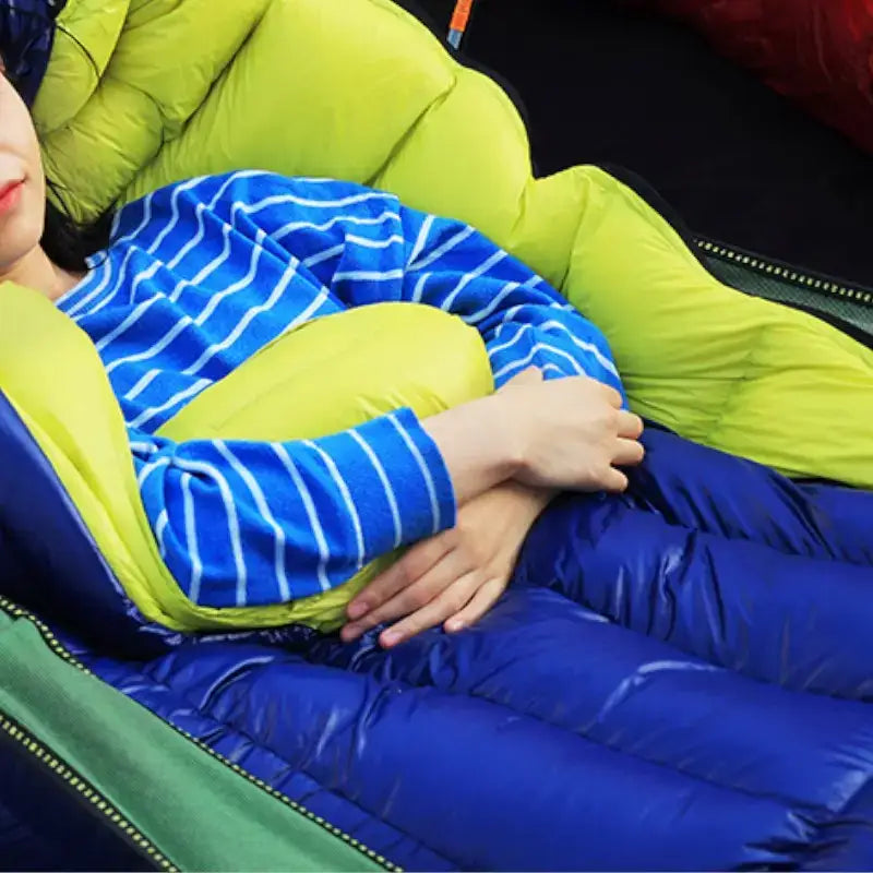 Sac de couchage hiver duvet canard chaud
