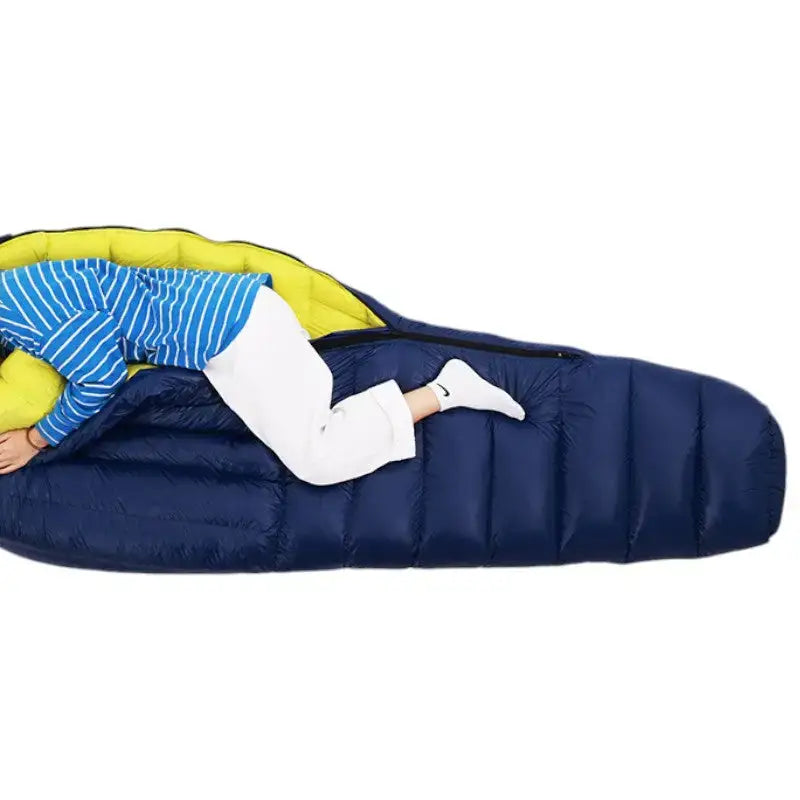 Sac de couchage hiver duvet canard chaud