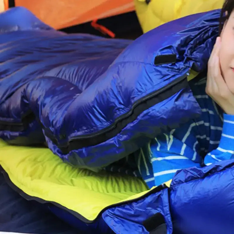 Sac de couchage hiver duvet canard chaud